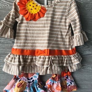 Girls matching set.